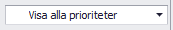 3. Visa önskad prioritet
