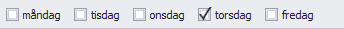 6. Välj vilken dag/ar som mötet ska gälla